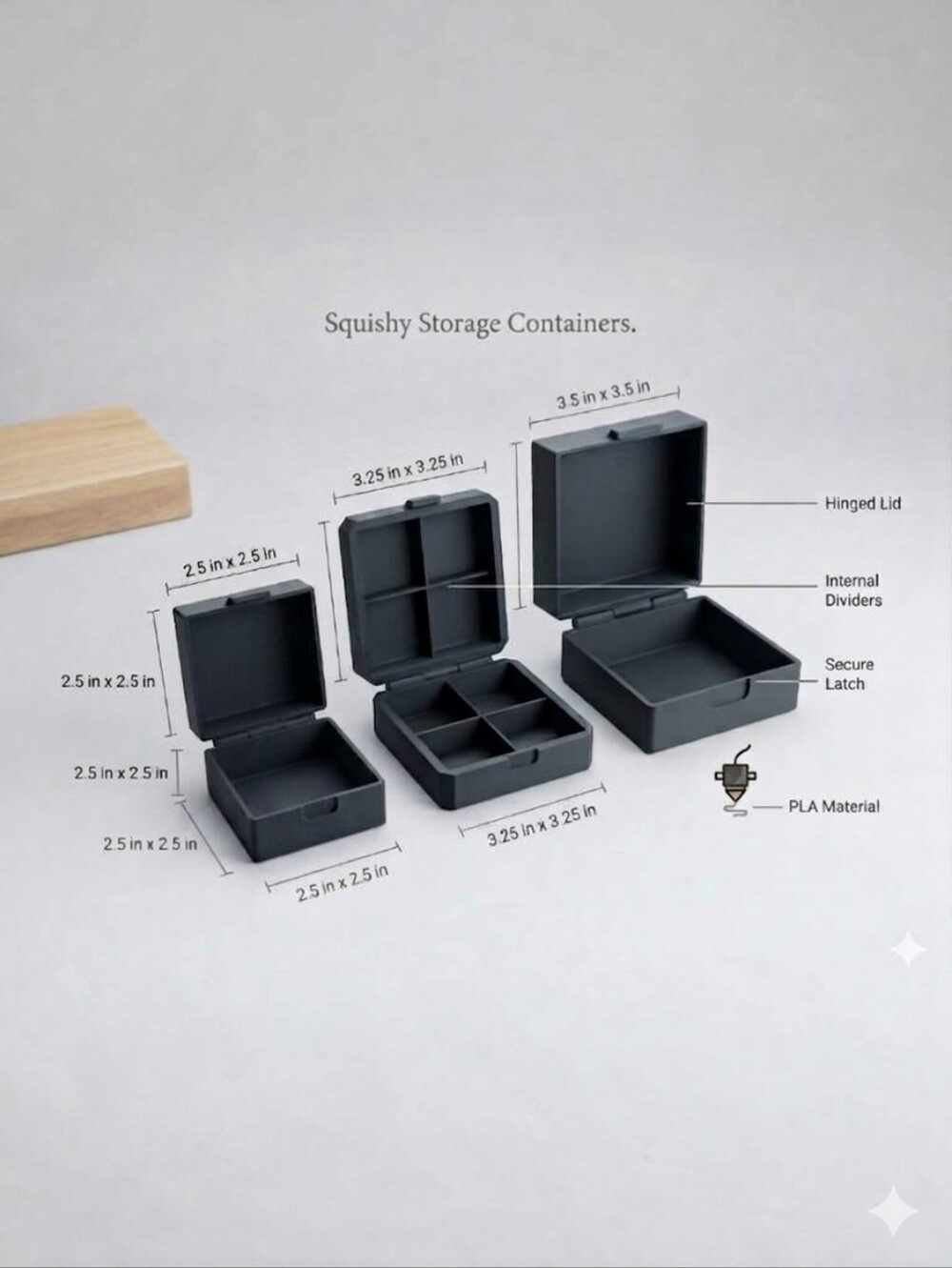 Needoh Squishy's Storage Containers! Choose One! - Picture 4 of 7